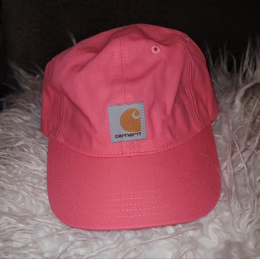 Carhartt Pink Canvas Baseball Cap
